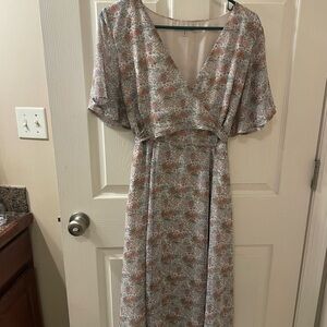 June & Hudson Multicolor Floral Maxi Dress